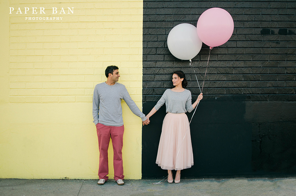 Paper Ban Photography DTLA engagement