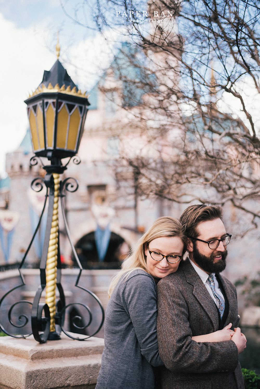 Los Angeles Disneyland Engagement Photography