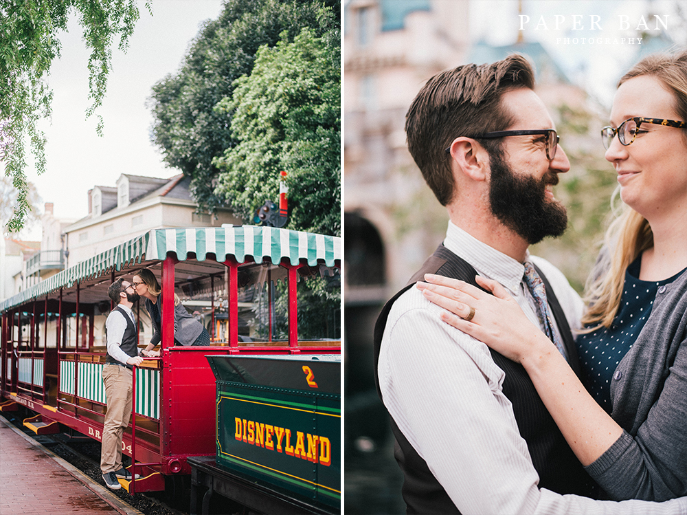 Los Angeles Disneyland Engagement Photography