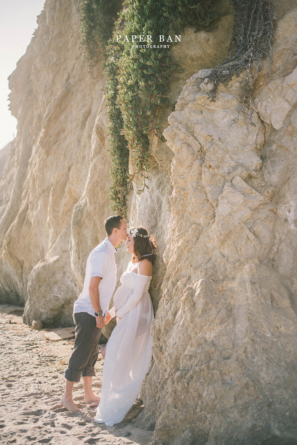 Beach Maternity Portrait Photographer