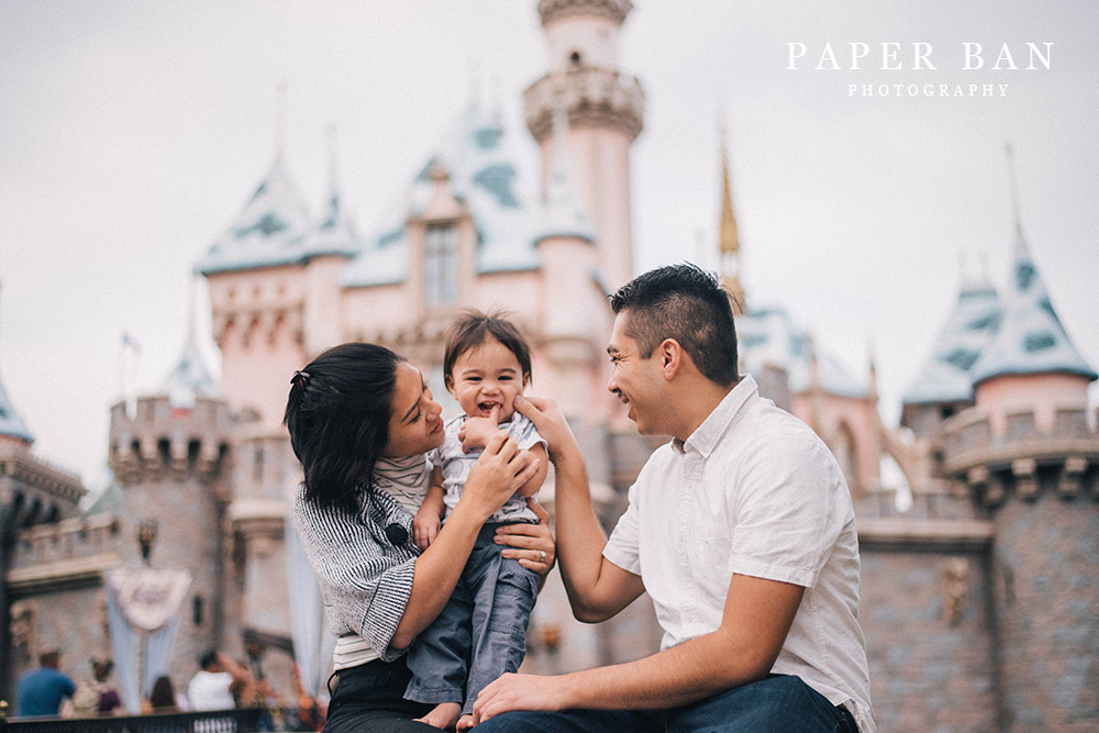 Disneyland Family Portrait