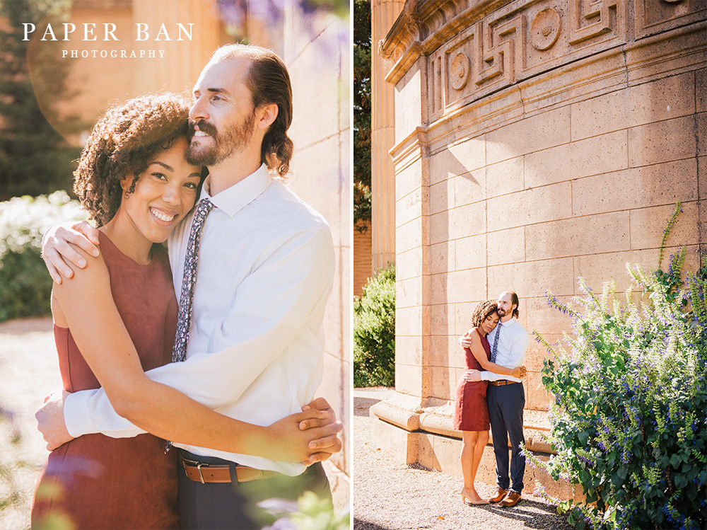 Palace of Fine Arts Engagement Portrait