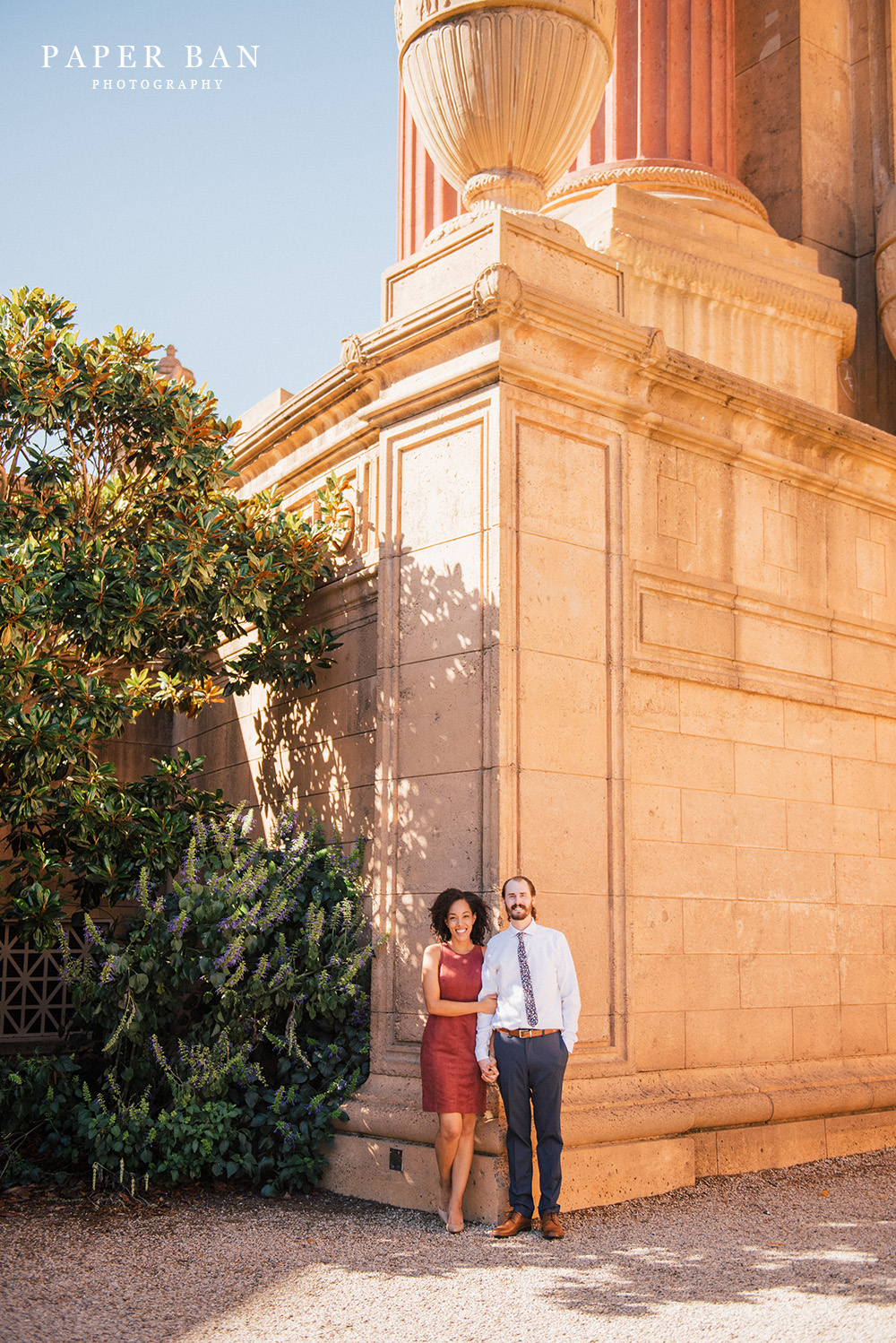 Palace of Fine Arts Engagement Portrait