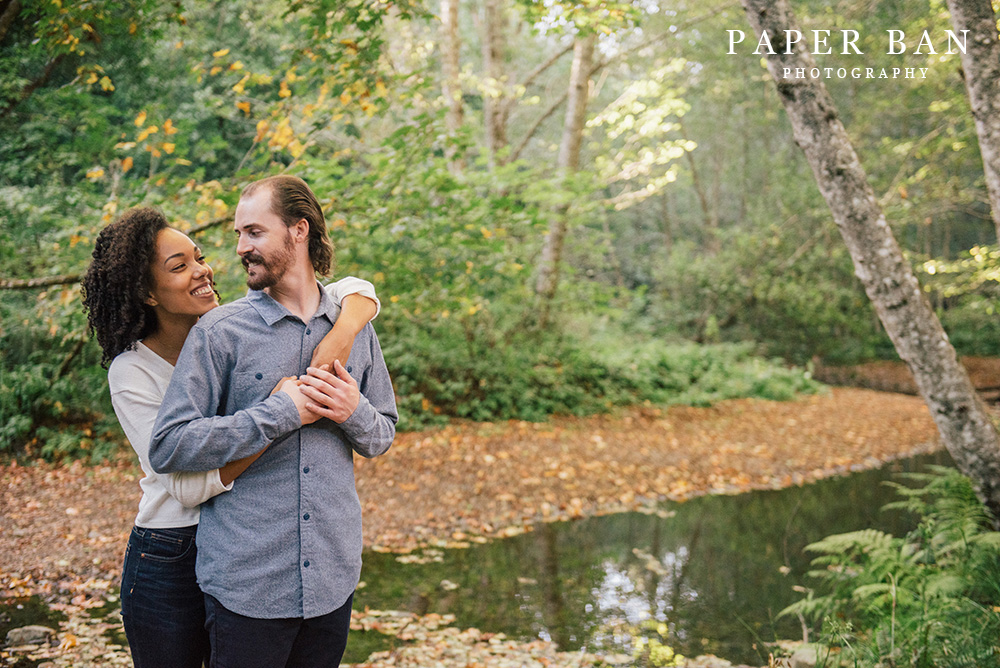 Muir Woods Engagement Portrait 