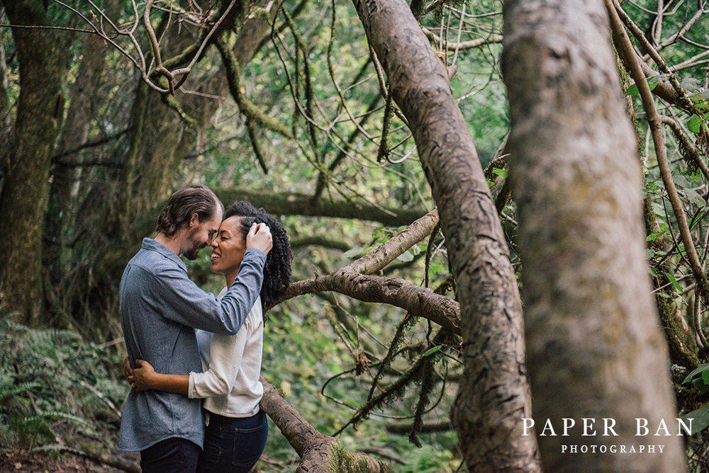 Muir Woods Engagement Portrait Photographer