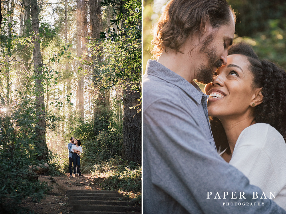 Muir Woods Engagement Portrait Photographer