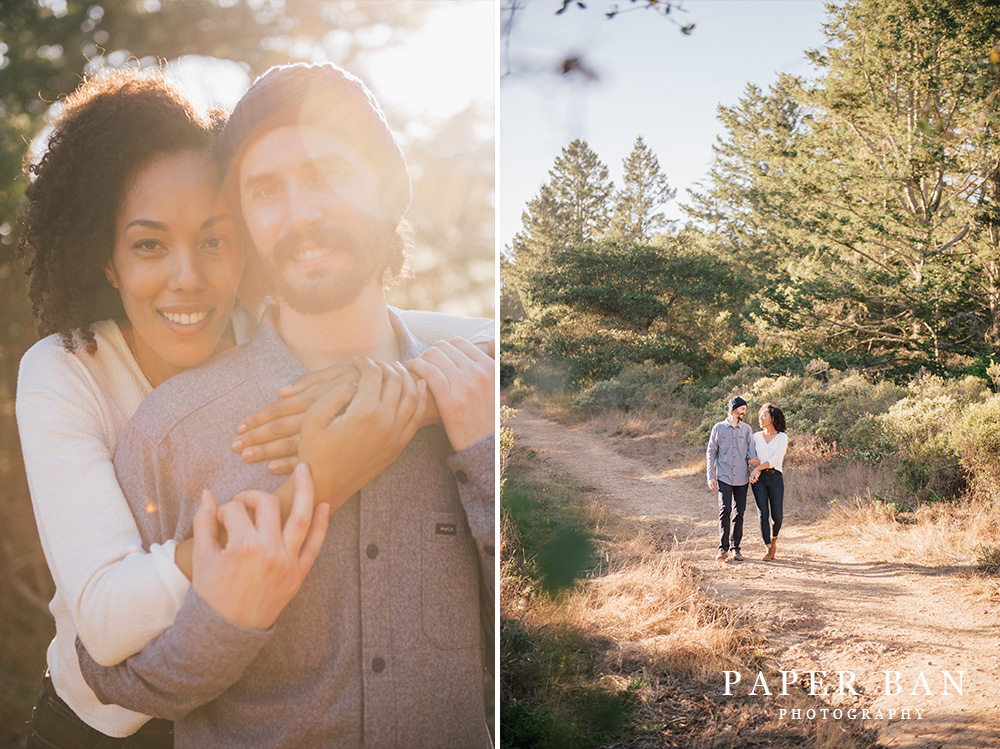 Muir Woods Engagement Portrait Photographer
