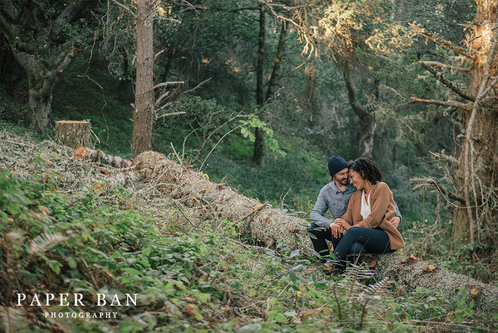 Muir Woods Engagement Portrait Photographer