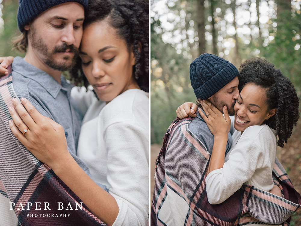 Muir Woods Engagement Portrait Photographer